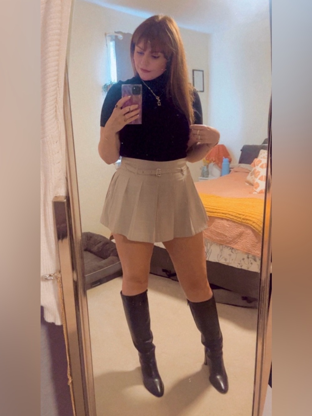 🍄‍🟫pleated skort🍄‍🟫
